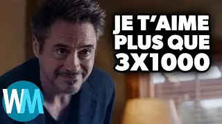 TOP 10 des IMPROVISATIONS de ROBERT DOWNEY JR au CINÉMA !