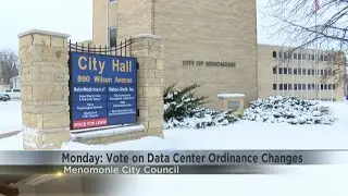 Menomonie City Council to vote on data center ordinance changes Monday