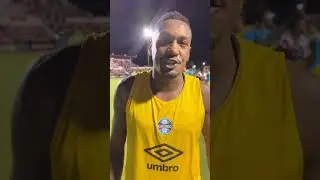 SUPER ED EMPOLGADO AP&Oacute;S A VIT&Oacute;RIA E O GOL MARCADO NA NOITE DE HOJE! #gremio #futebol