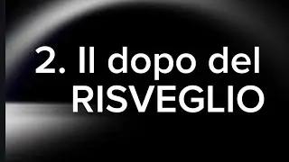 RISVEGLIO – La fine delle scuse