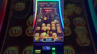 CRAZY MULTIPLIER BONUS FEATURE &ndash; Tiki Inferno Shores Slot! #viralshorts