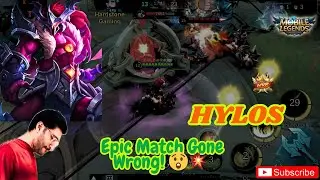 When MVP Fails! 😱💫 Hylos Legendary Gone Wrong | MLBB | Mobile Legends Bang Bang #hardstonegaming