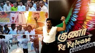Guna Re Release Celebration at Madurai APR Jeyam Cinema's