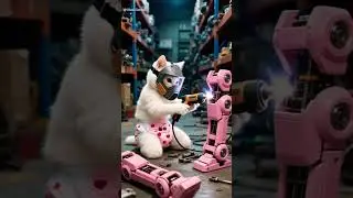 The Kitten saves Dad