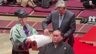 【照ノ富士断髪式】断髪式開始 2026/1/31 TERUNOFUJI retirement ceremony