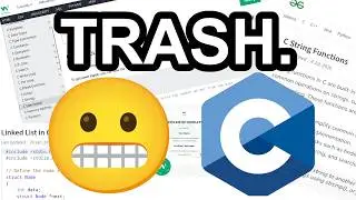 The PROBLEM with C Tutorials