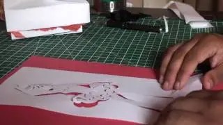 Easy Kirigami Pop Up Ballerina Greeting Card - Free Template!