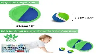 Jalunth Ball Catch Set Games Toss Paddle Beach Toys Back Yard Review