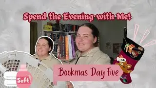 Bookmas Day Five: An Evening Vlog 💤 | Vlog | MissSkiReads 