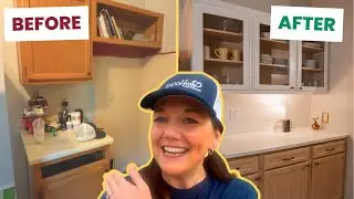 Before and After Kitchen Cabinet Refacing — Dallas, TX