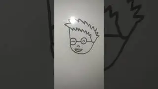 super simple boy drowing for kids step by step #art #pragunistudy