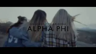 University of Arizona Alpha Phi Recruitment Video 2018