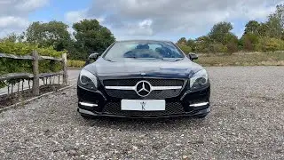 Mercedes SL500 R231&rsquo;AMG SPORT for sale. 39k miles. Comprehensive s/history. Superb in Black