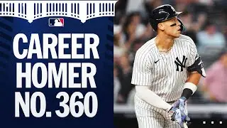1 SHY OF DIMAGGIO! Aaron Judge's 360th career HR is 1 behind Joe DiMaggio on Yanks' all-time list!
