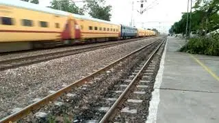 Unchahar express at full speed.