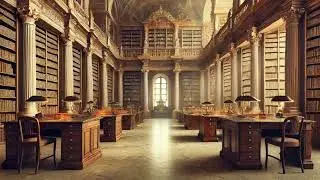 2 Hours Old Library Sounds for Deep Focus 🕯️