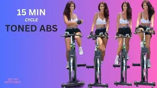 15 Min Toned Abs/Small Waist Cycle +  Burn lots of calories - Get Fit t with Sher