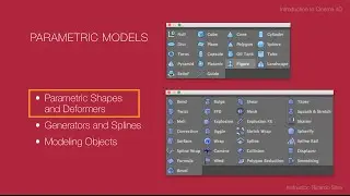 Parametric Shapes & Deformers