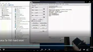 Nokia Ta -1165 hard reset without Donlge ...From PC