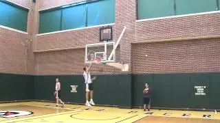 Gerald Green's ridiculous vertical, plus some Pacers Alley Oop practice.