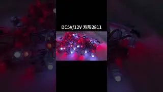 DC5V/12V 2811 12mm square led pixel chains,led pixel string,led pixel lights