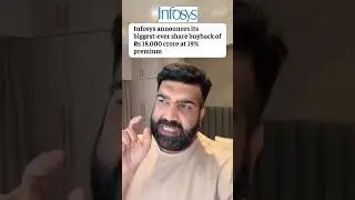 Infosys Buyback Explained, Big Boost for Shareholders or Hype? #infosys #buybackofshares #itsector