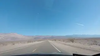 Crossing Panamint Valley.