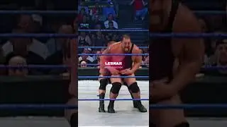 No one expected this to happen when Lesnar faced Big Show