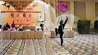 Wah Lum Spear by Grandmaster John Cheng | United States National Chinese Martial Arts Competitions