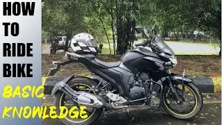Learn how to ride bike or motorcycle in 10 minutes | Hindi | RidingSoulRV