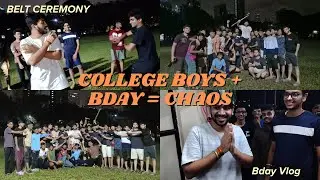 How REAL BOYS Celebrate Birthday in College | Engineering College Life Vlog
