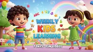 Hip Hop TV | Weekly Kids Learning Compilation | ABCs, Numbers, Colors, Fruits & More