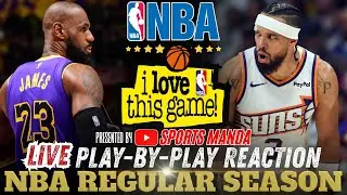 🔴LAKERS VS PHOENIX SUNS │ 2025-26 NBA REGULAR SEASON - Basketball Play-By-Play Reaction & Scoreboard