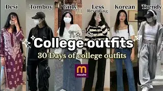 30 college outfit ideas different aesthetics | Desi&deg;Tomboy&deg;Girly&deg;less revealing&deg;Korean&deg;Trendy