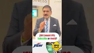JSW Cement IPO Review: Is This the Right Investment for You? | Anil Singhvi