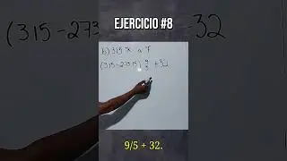 EJERCICIO #8 | #qu&iacute;mica #ingenieria #teexplico #clases #teloexplico #academia