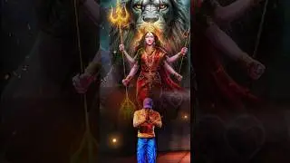 durga maa ka vedio#scarfall #shorts