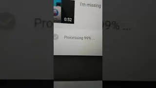 the most recent video that i uploaded was stuck at 99 percent of processing
