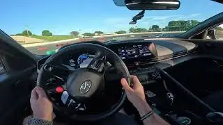 Elantra N vs Camaro SS 1LE ￼AutoX