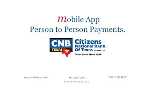 How to make Person to Person Payments.