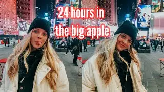 my first time to new york city!!! VLOG!