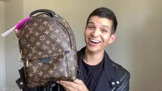 Louis Vuitton Unboxing: Preloved Palm Springs Backpack PM (Fashionphile Purchase)