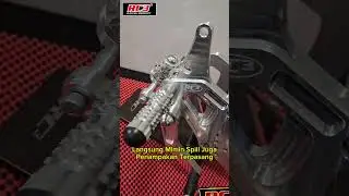 Kali Ini Kita Review Produk 4 Tak Boskuu! Footstep Underbone RC3 MX King Tipe Adaptor New Full CNC