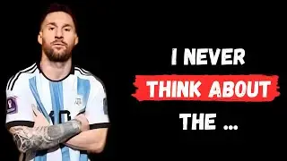 Mastering the Art of Football: Unveiling Lionel Messi's Wisdom || quotes