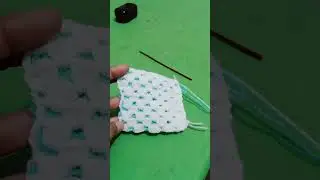 Double layer crochet pattern#blanket