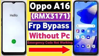 Oppo A16 Frp Bypass | Oppo (CPH2269) Google Account Bypass | Latest Security 2025 | Without Pc