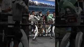 Thrills and spills at world&rsquo;s first humanoid games
