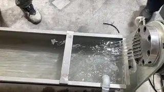 New Water Cooling Plastic Granulator Test Run | Wintech Plastic Recycling Machine