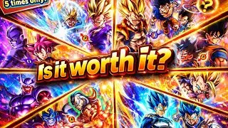 Are These the BEST Banners in the Game?? Legends New Year Rising Banner | Dragon Ball Legends 