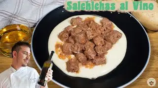 SALCHICHAS al VINO VEGANAS